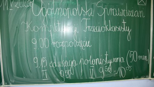 Ogólnopolski Sprawdzian Kompetencji Trzecioklasisty.