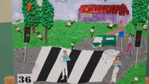 Szkolny Konkurs Plastyczny – ” Jestem bezpieczny i widoczny na drodze”