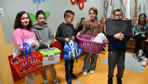 Niezwykły dzień w naszej szkole „DZIEŃ BEZ PLECAKA”   – kreatywność bez granic!